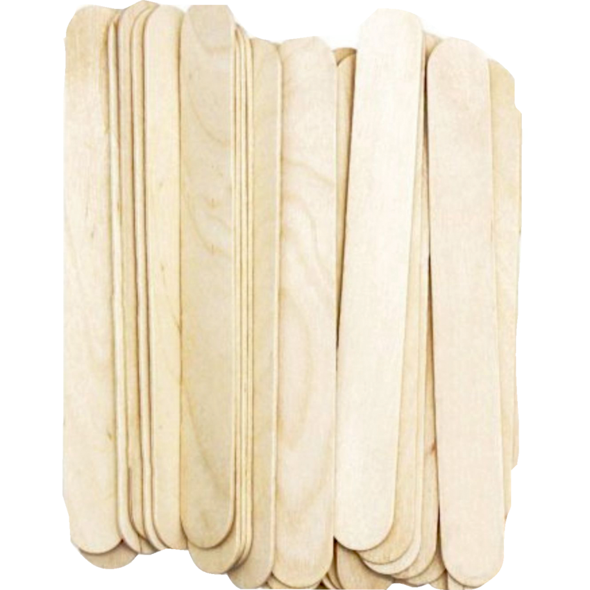 ArtWorks Craft Sticks 6" Natural 100/pkg