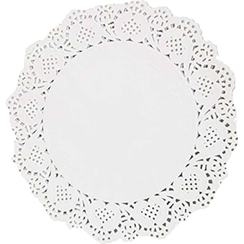 ArtWorks Paper Lace Doilies 10-1/2" White 100/pkg