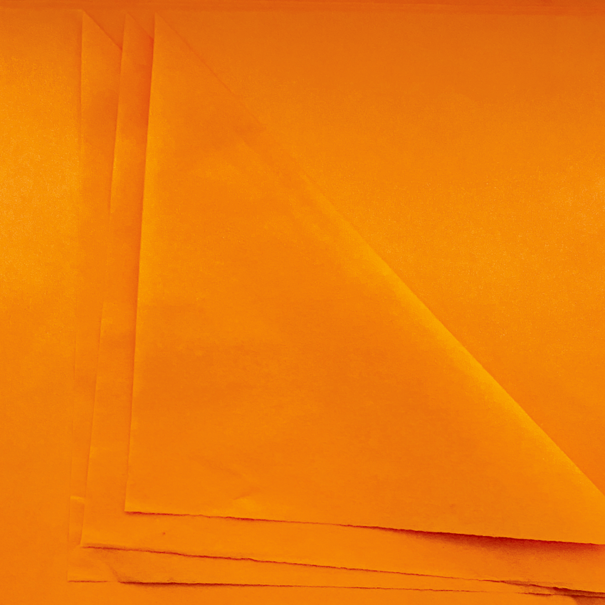 DBLG Tissue Paper 30" x 20" Orange 24 sheets/pkg