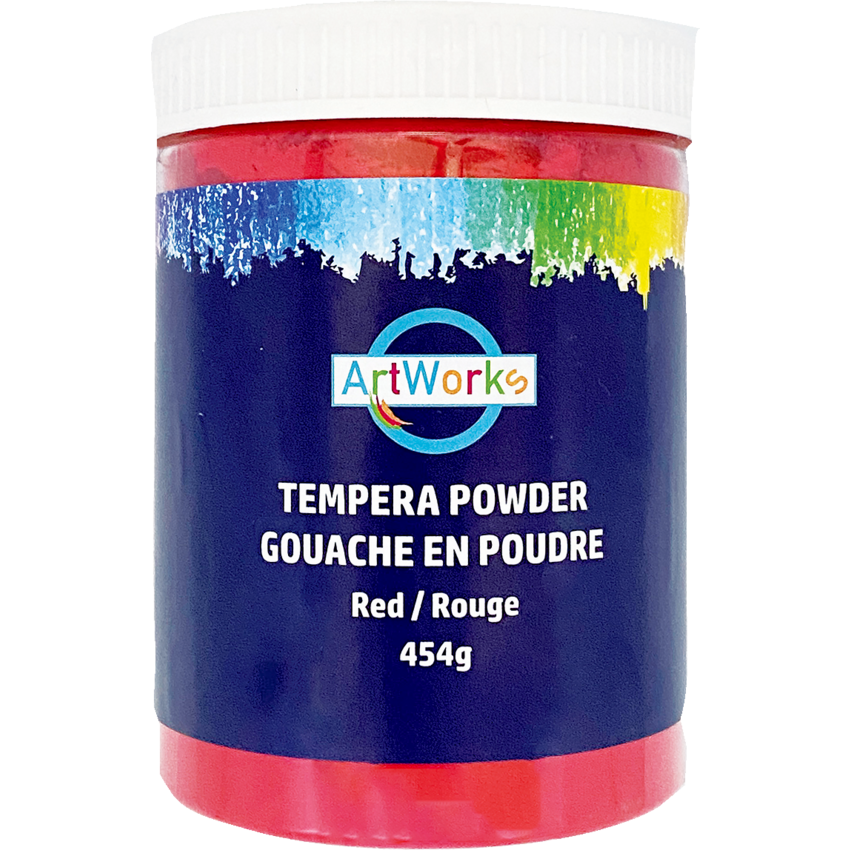 ArtWorks Tempera Powder 454 g Red