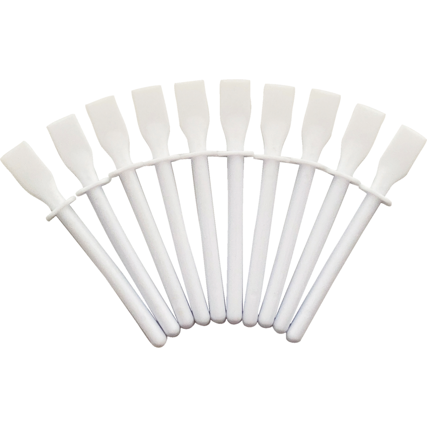 DBLG Plastic Paste Spreaders White 10/pkg