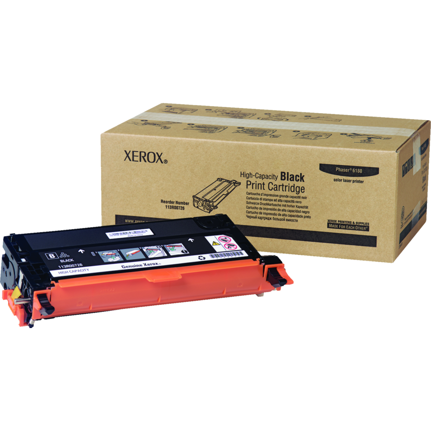 Xerox Laser Cartridge High Yield 113R00726 Black