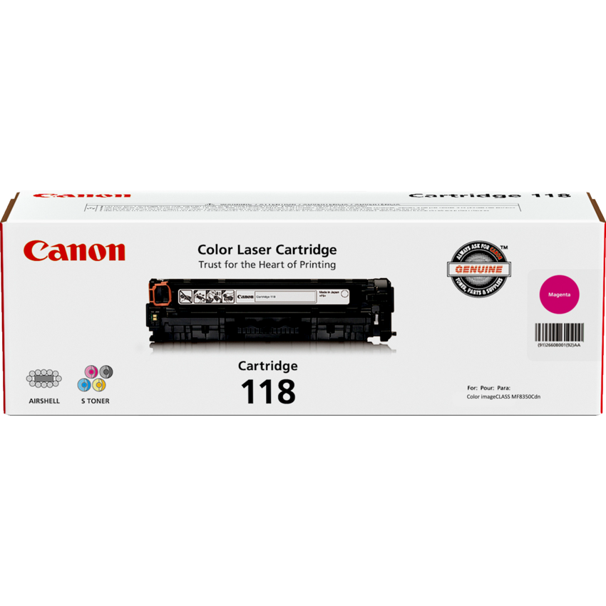 Canon Laser Cartridge #118 Magenta