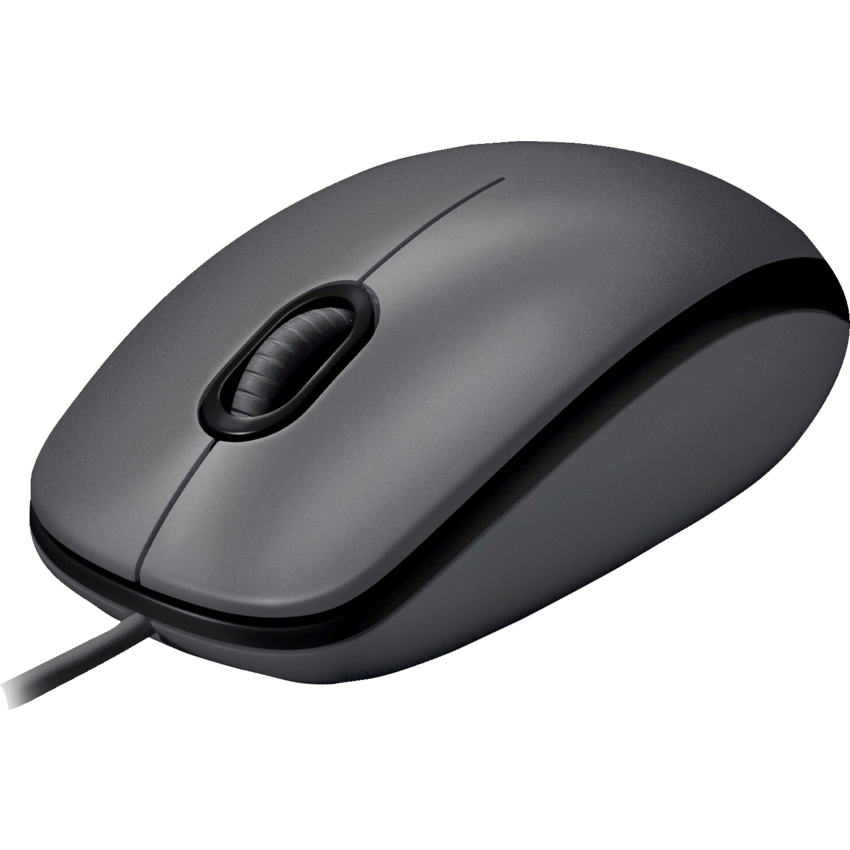 Logitech® M100 Optical Mouse USB Black