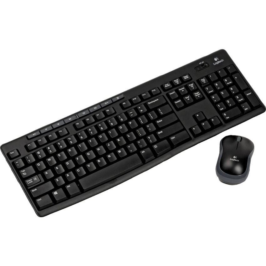Logitech® MK270 Wireless Keyboard and Mouse Combo English
