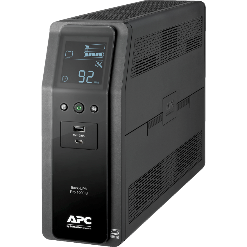 APC Pro Series Battery Back-UPS® 1000VA/600W