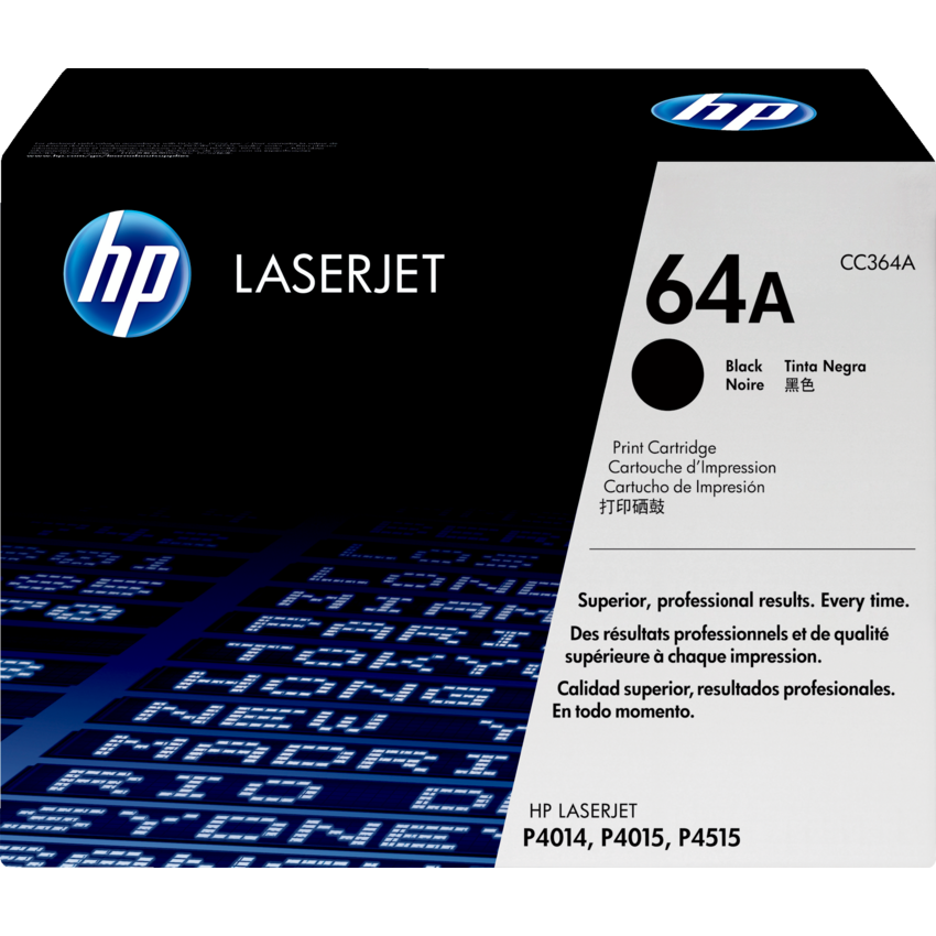 HP LaserJet Laser Cartridge #64A Black