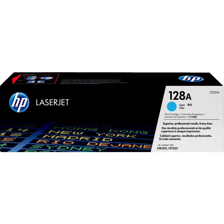 HP LaserJet Laser Cartridge #128A Cyan