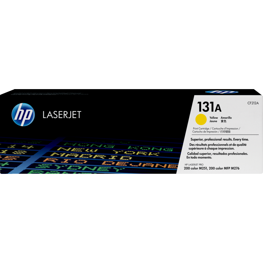 HP LaserJet Laser Cartridge #131A Yellow
