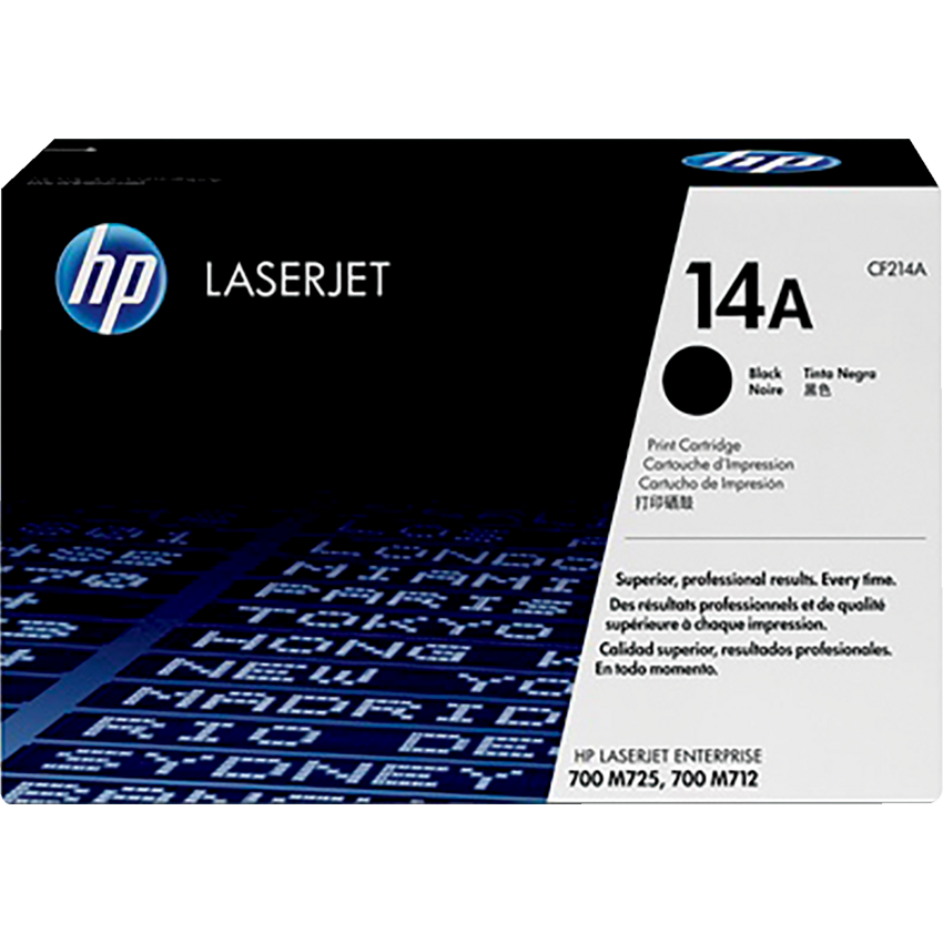 HP Laser Cartridges #14A Black