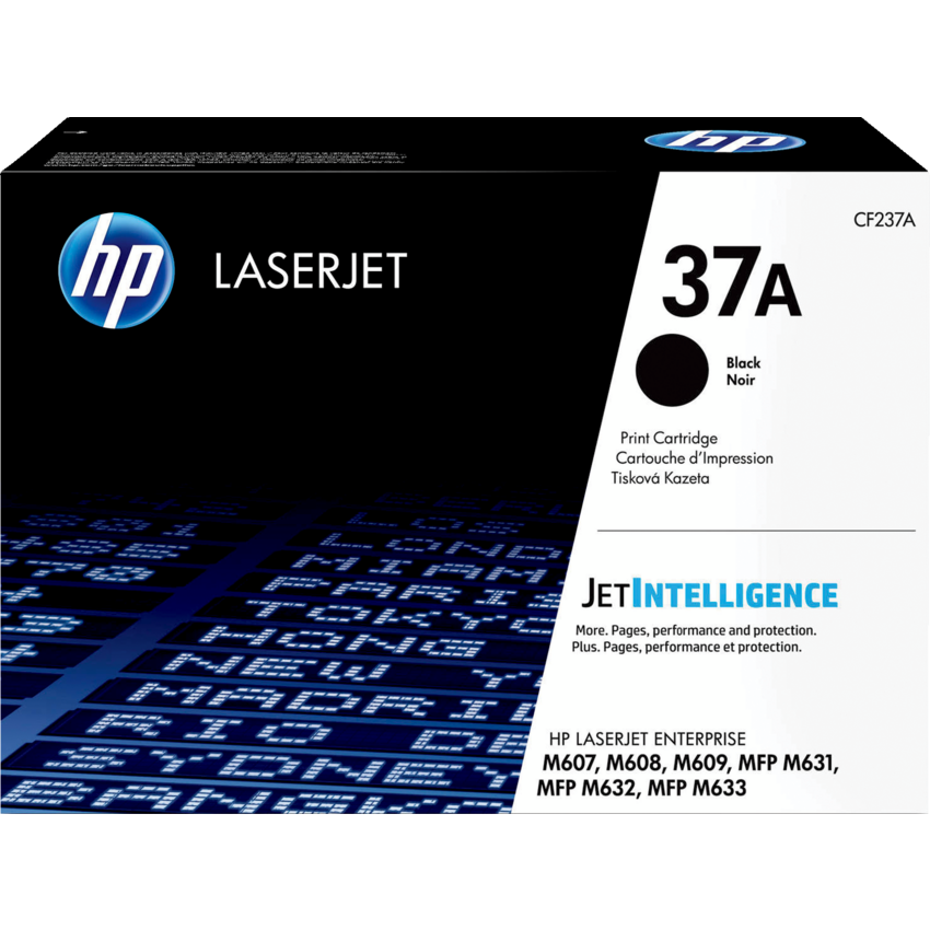 HP LaserJet Laser Cartridges #37A Black