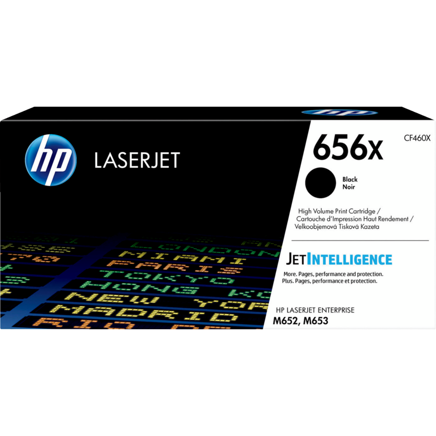 HP LaserJet Laser Cartridge #656X High Yield Black