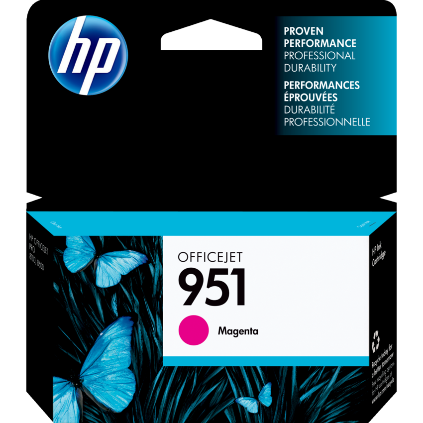 HP Inkjet Cartridge CN051AN#140 #951 Magenta