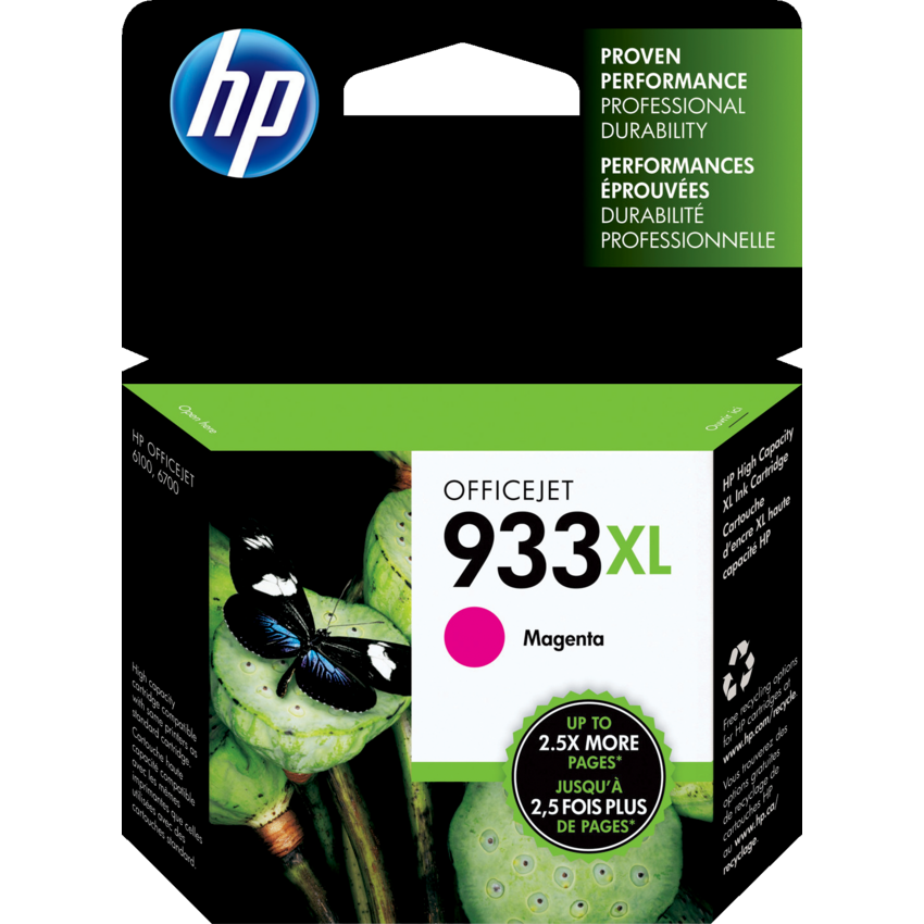 HP Inkjet Cartridge CN055AN#140 #933XL Magenta