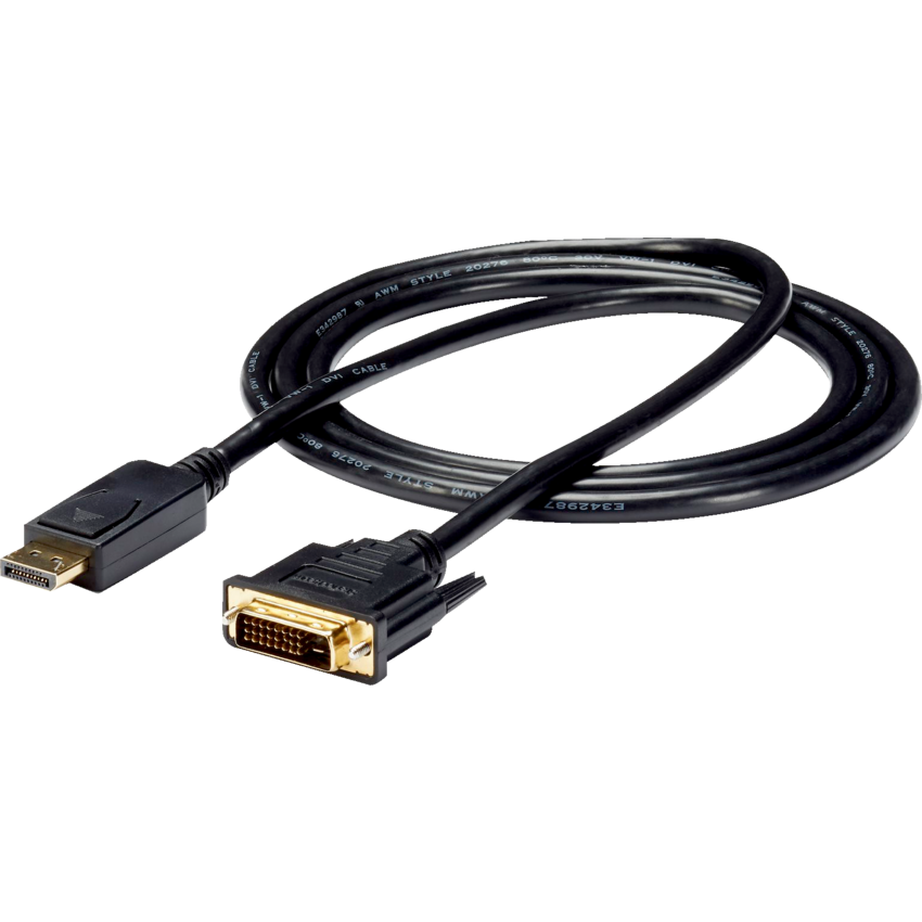 StarTech DisplayPort to DVI Adaptor 6' Black