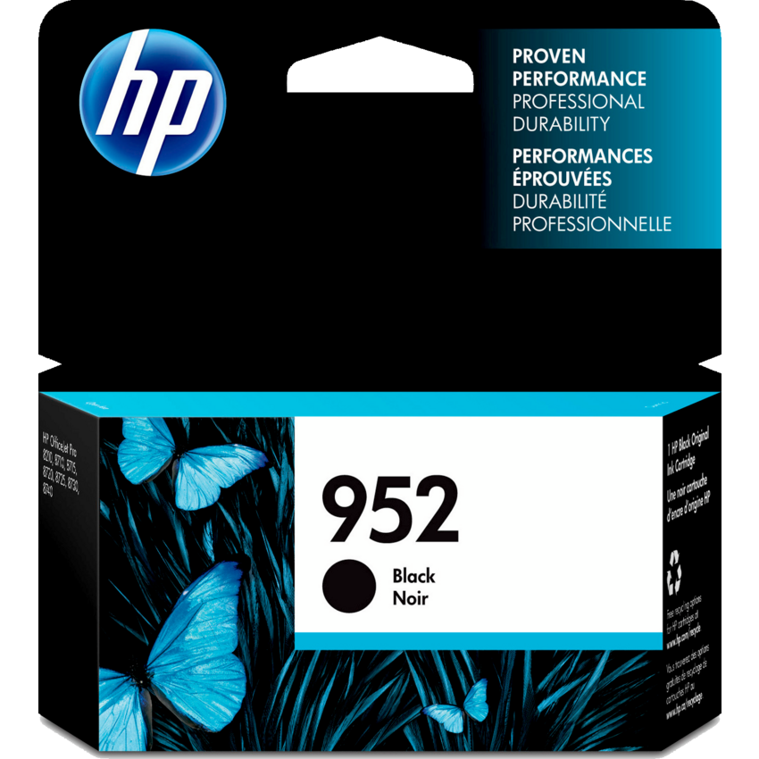 HP Inkjet Cartridge #952 Black
