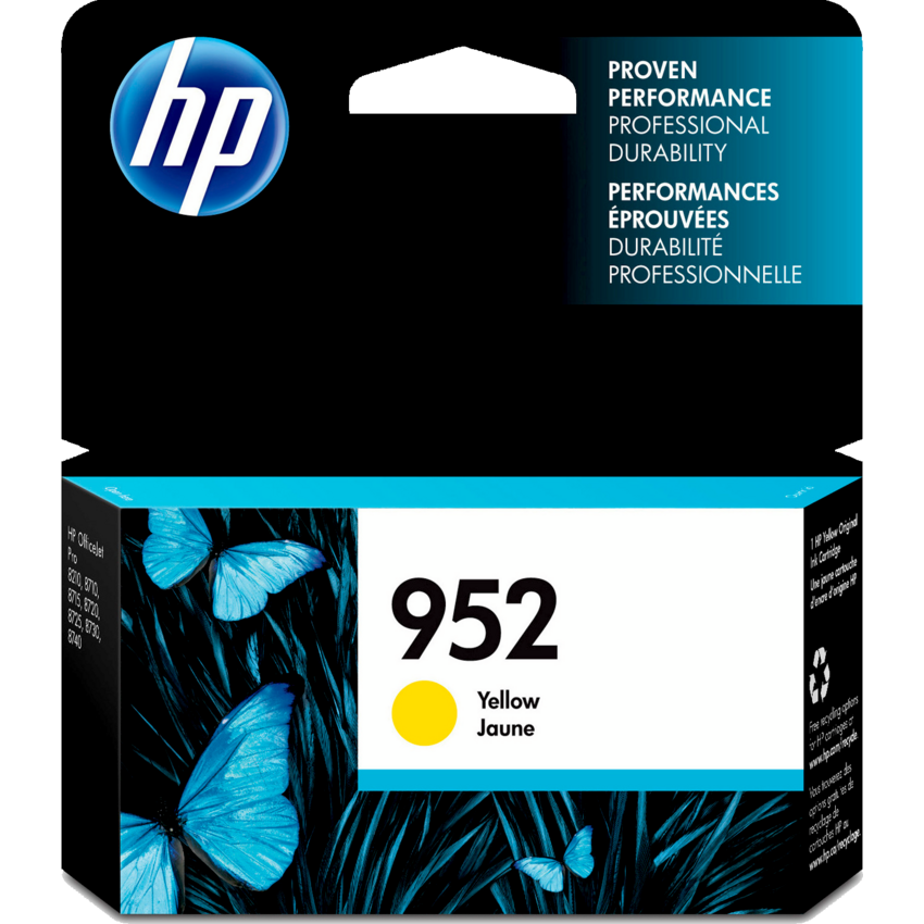 HP Inkjet Cartridge #952 Yellow