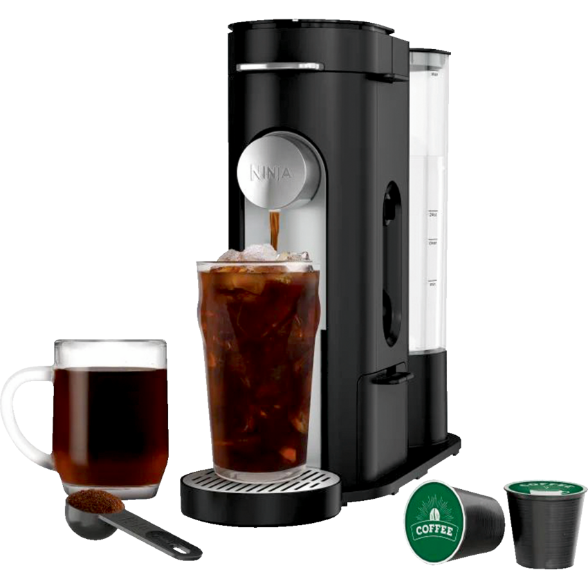 Ninja® PB040C Pods & Grounds Coffee Maker Black