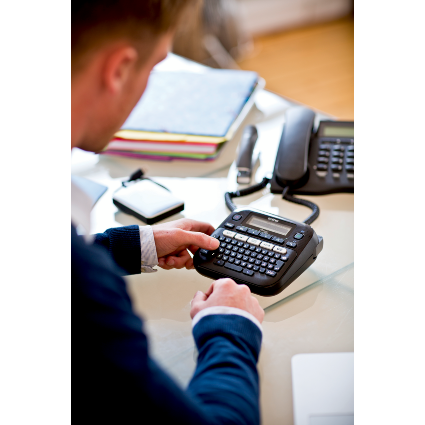 Brother P-Touch® PTD210BK Label Printer