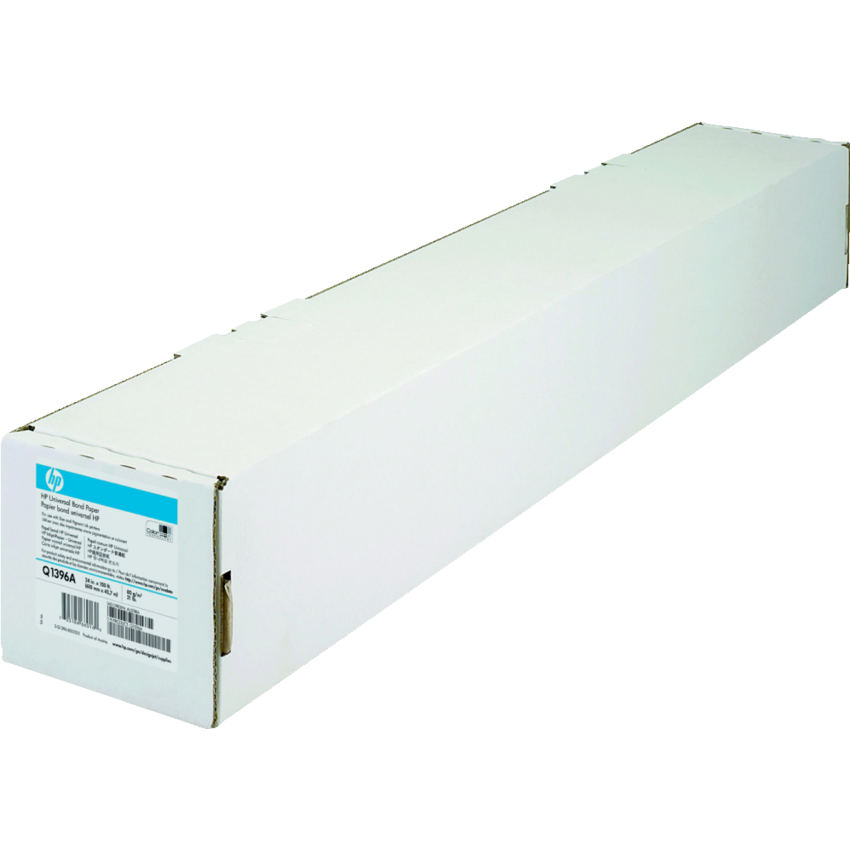 HP Wide Format Paper Universal Bond 21lb 24"x150' Roll