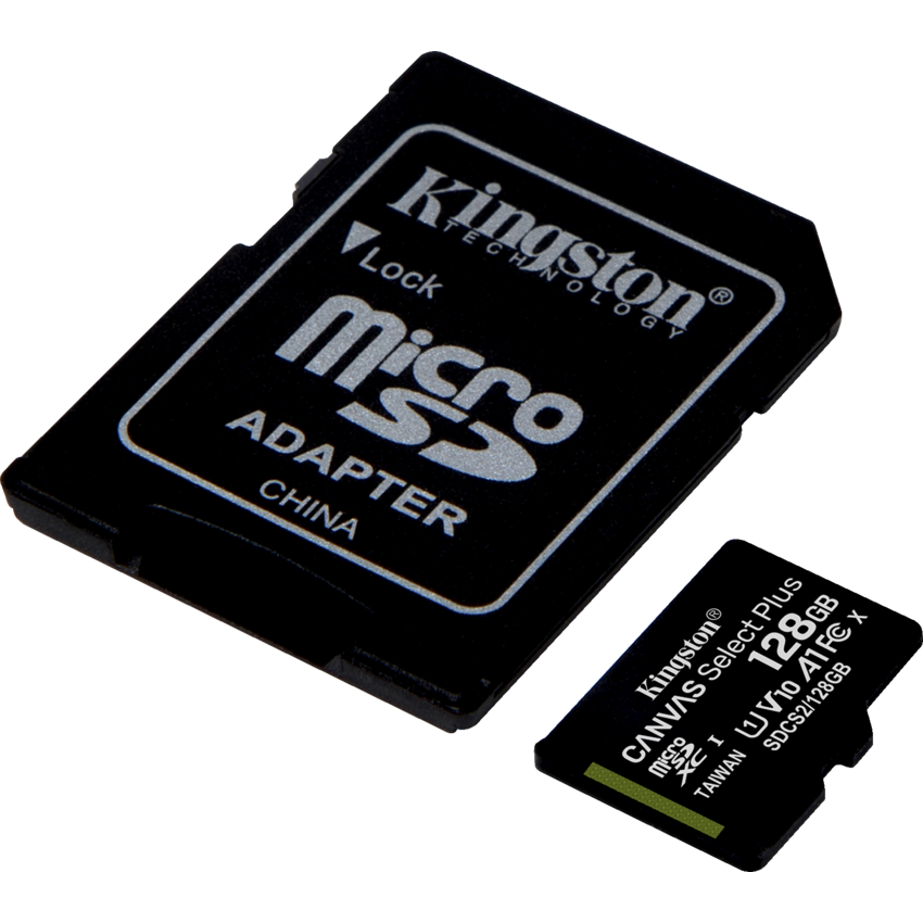 Kingston® Canvas Select Plus microSD Card 128 GB