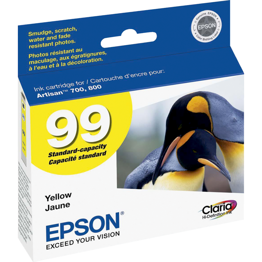 Epson® Claria Inkjet Cartridge T099420-S #99 Yellow