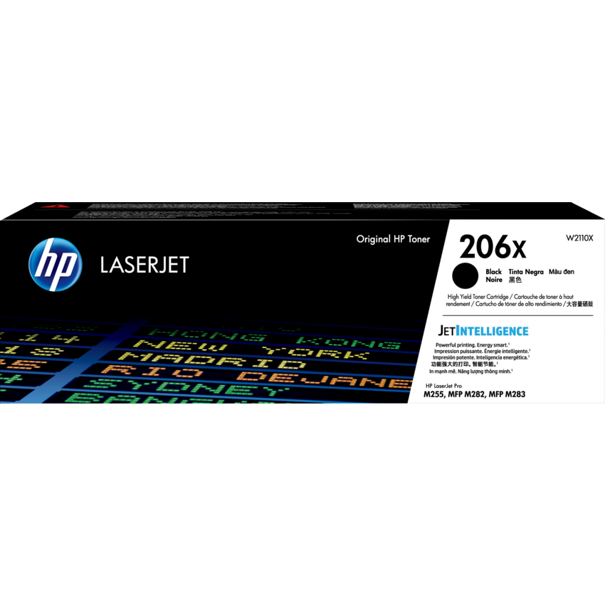 HP LaserJet Laser Cartridge #206X High Yield Black