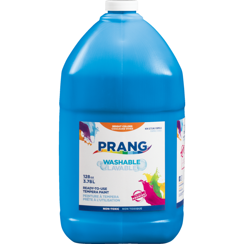 Prang® Washable Ready-To-Use Tempera Paint 3.79 L Turquoise