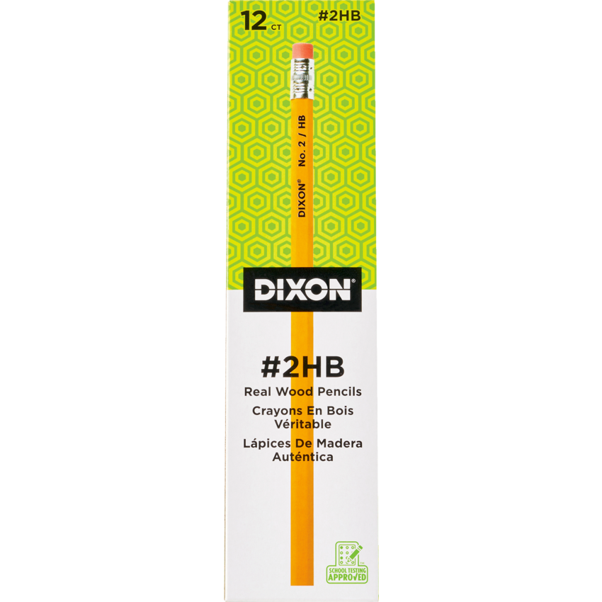 Dixon® Economy Wood Pencils HB 12/box