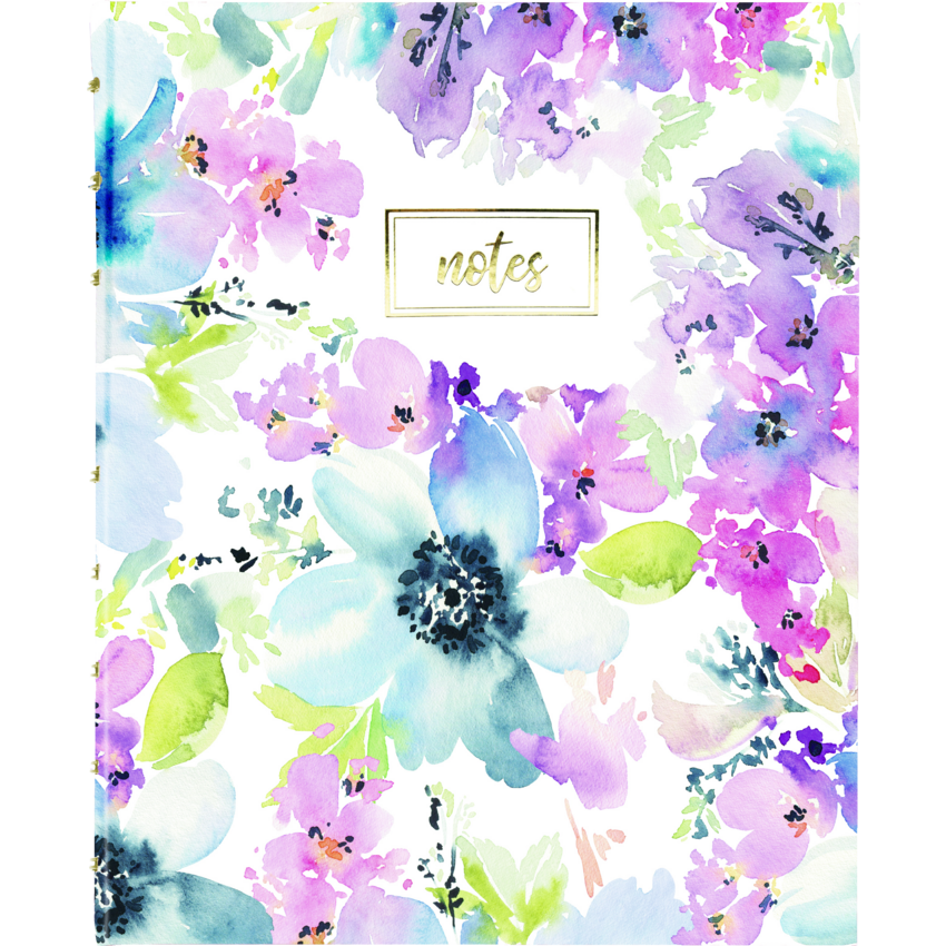 Blueline® MiracleBind™ Passion Notebook 9-1/4" x 7-1/4" Floral Design