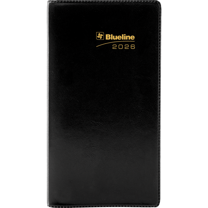 Blueline® Essential Monthly Pocket Planners 6-1/2" x 3-1/2" Bilingual Assorted Colours