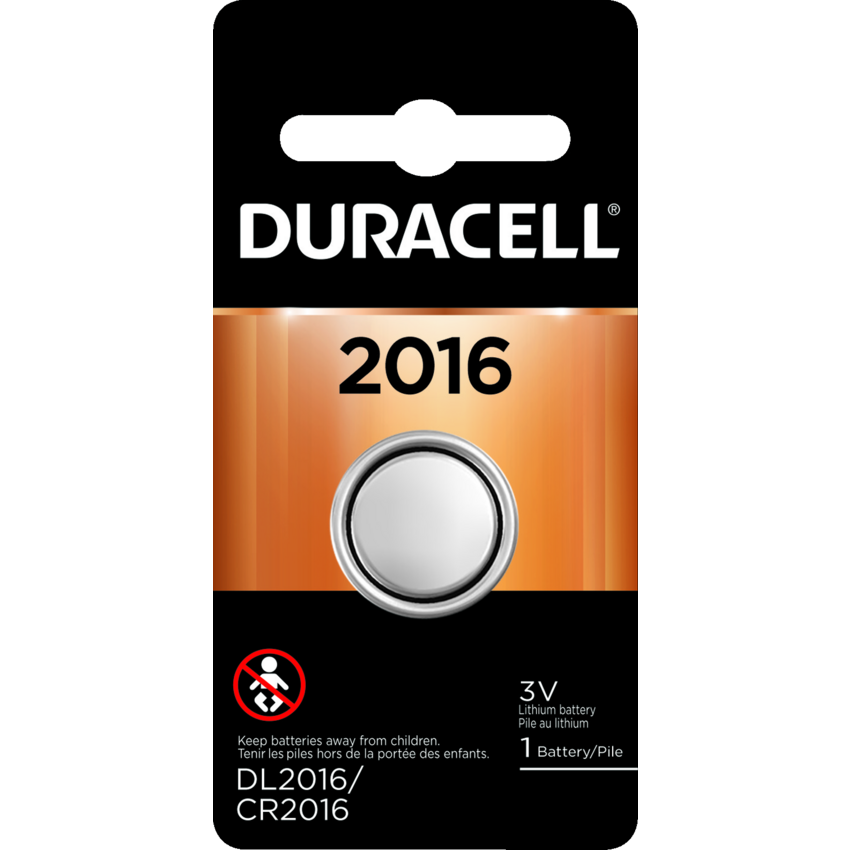 Duracell® Lithium Batteries 3V DL2016BPK