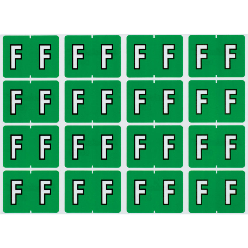 Pendaflex® Labels F Light Green 240/pkg