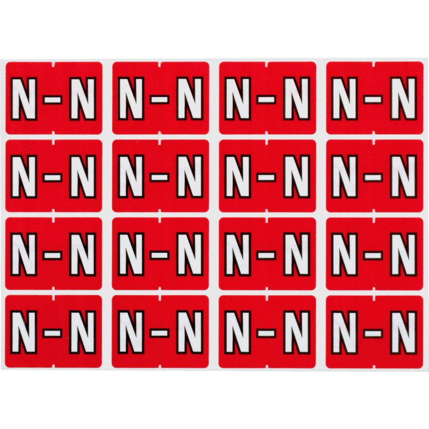 Pendaflex® Labels N Red 240/pkg