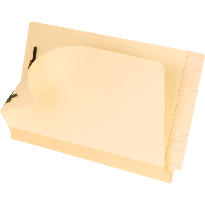 Pendaflex® Laminated Folders with Fasteners #1 and #3 Legal Manila 50/box