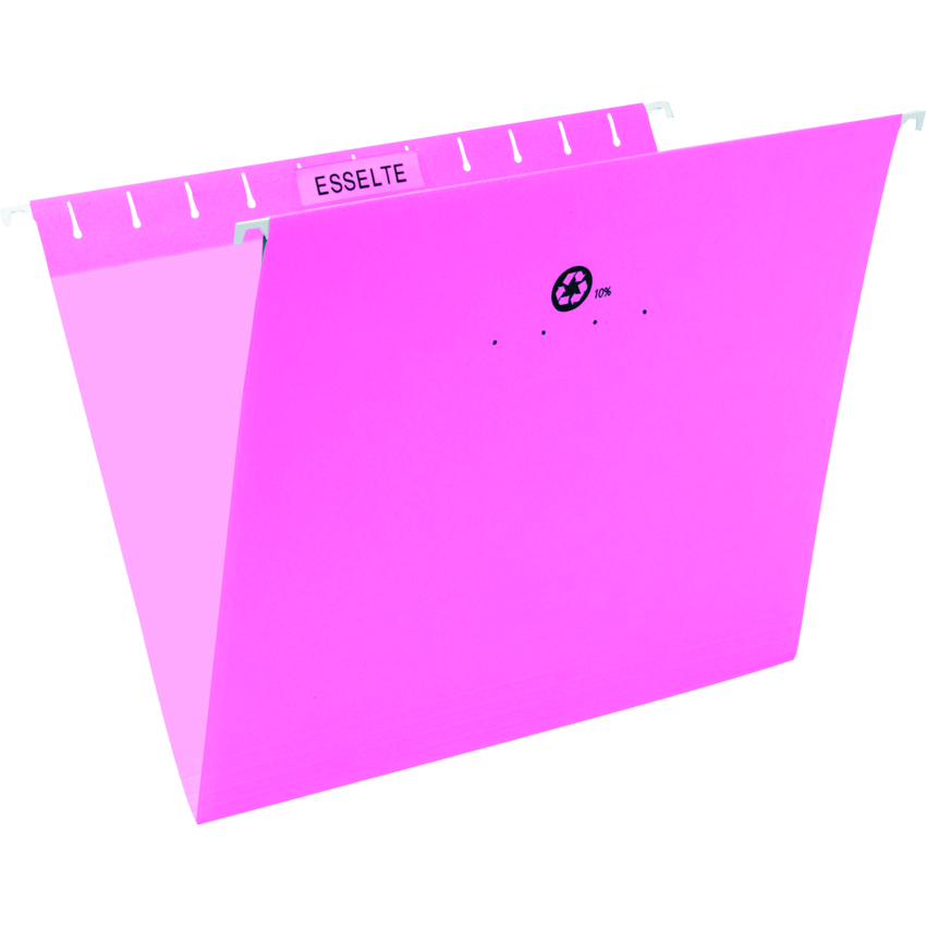 Pendaflex® Essentials™ Economy Hanging File Folder Letter Pink 25/box