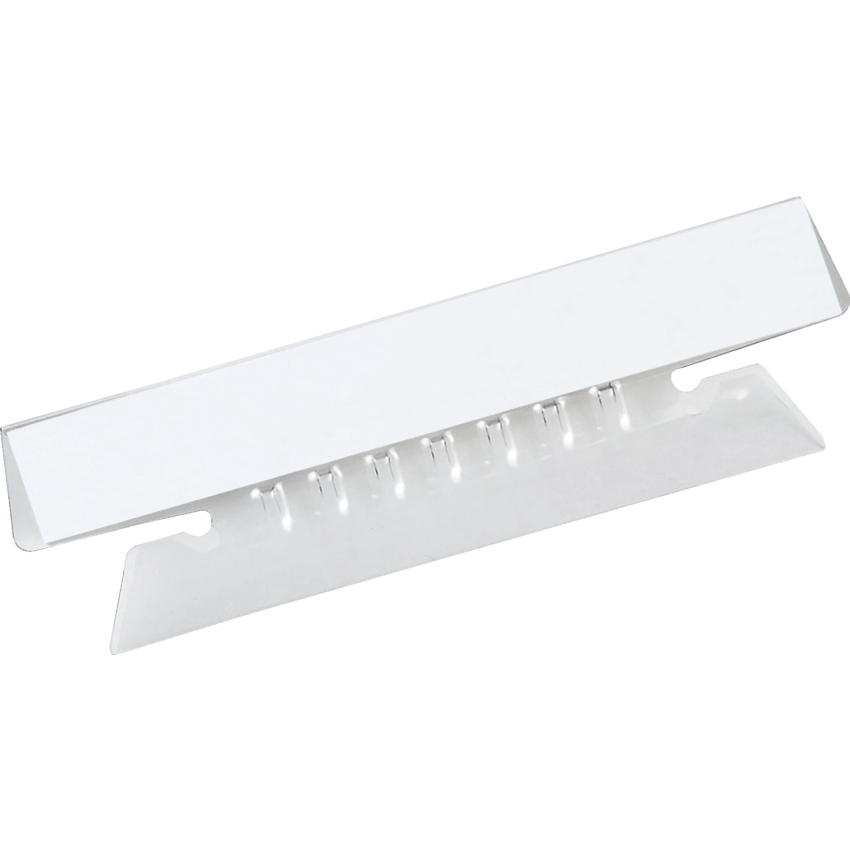 Oxford® Flexible Tabs 3-1/2” Clear 25/pkg