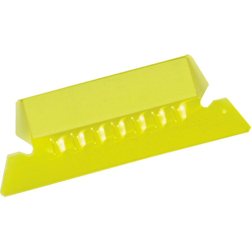 Oxford® Flexible Tabs 2" Yellow 25/pkg