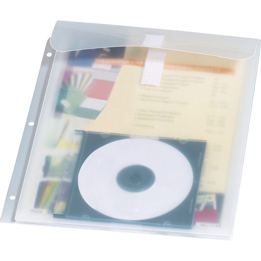 Oxford® Stash-It Binder Pocket™ Letter Frosted