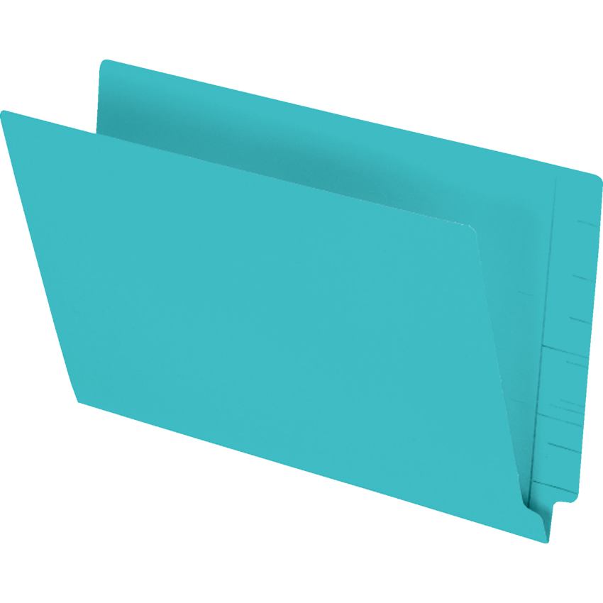 Pendaflex® Coloured End Tab File Folders Legal Turquoise 50/box