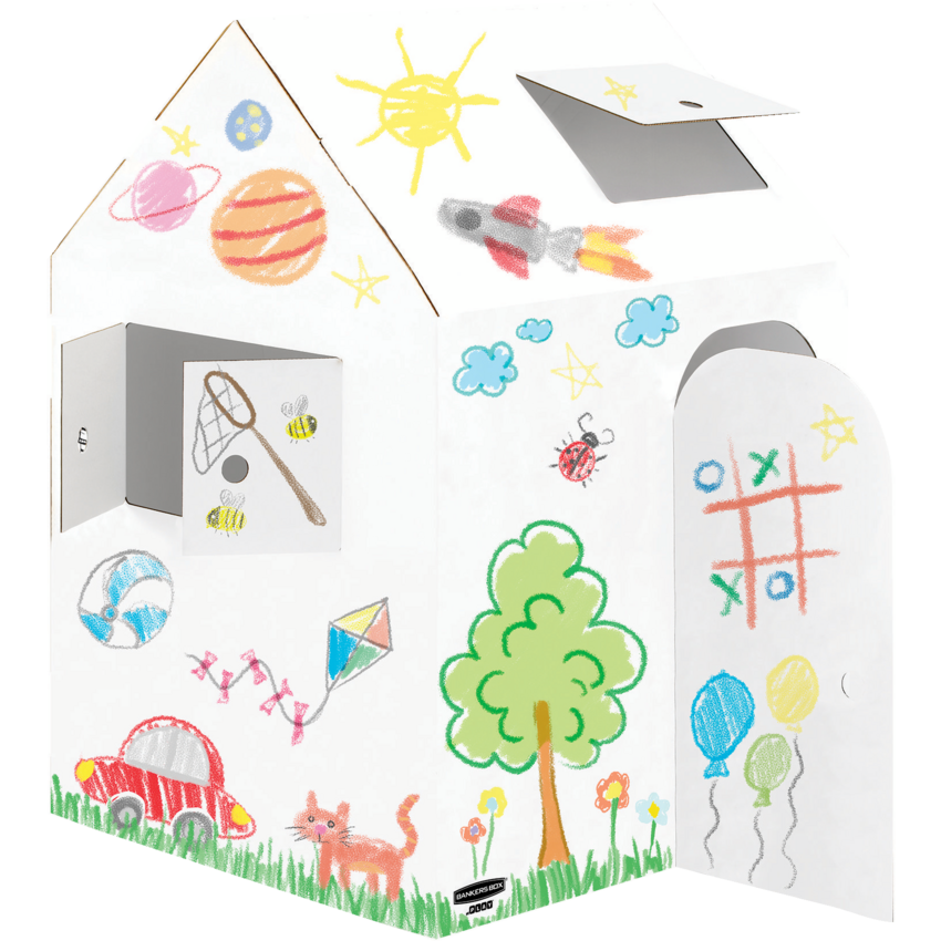 Bankers Box® At Play™ Color Your House