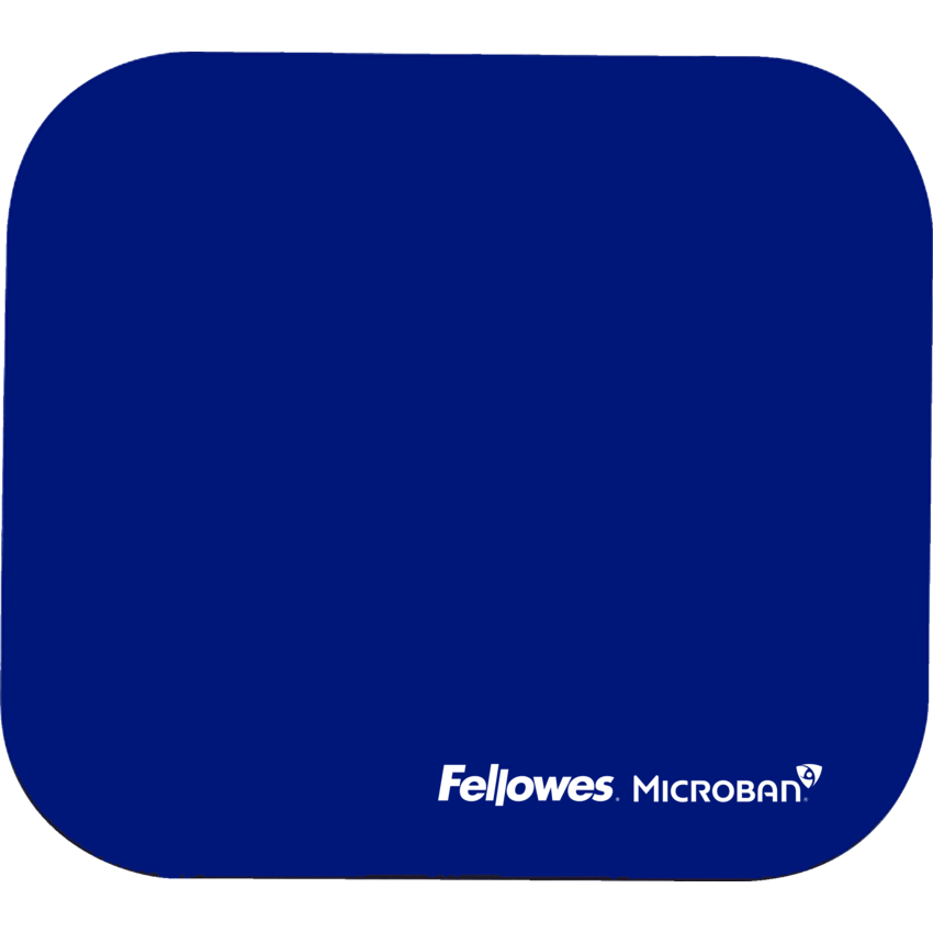Fellowes® Microban® Ultra Thin Mouse Pad 9" x 8" Blue