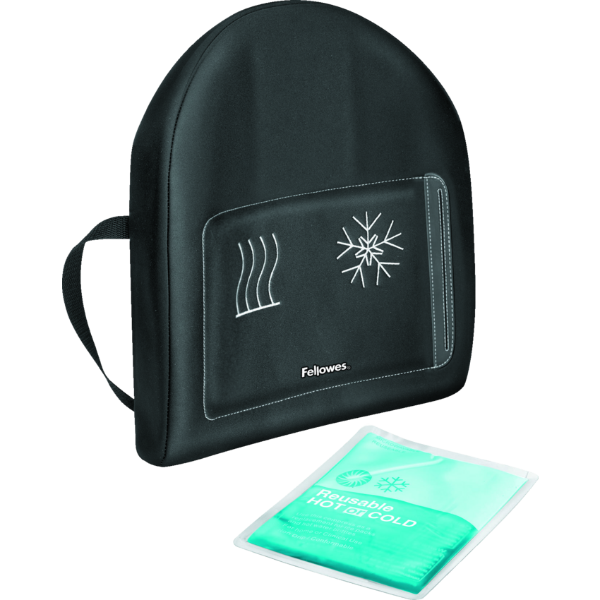 Fellowes® Heat 'n' Soothe Backrest Black