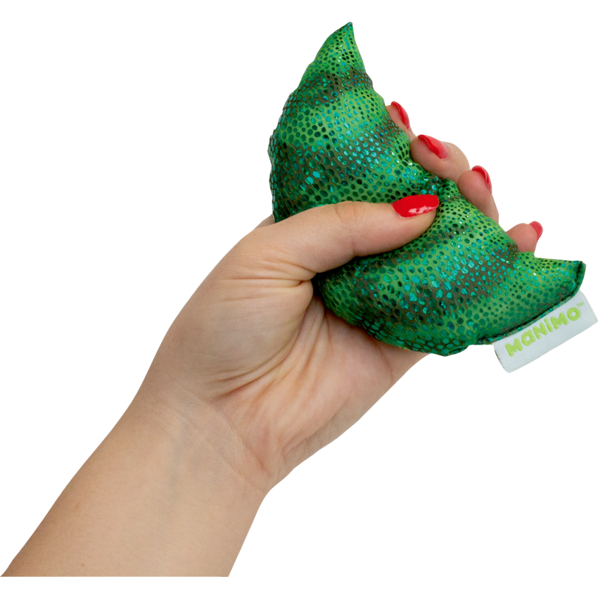 Manimo® Stress Ball Half Moon 14cm Green