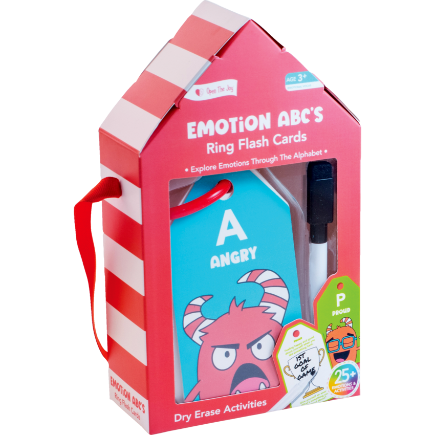 Open The Joy® Emotions ABC's Flash Cards English