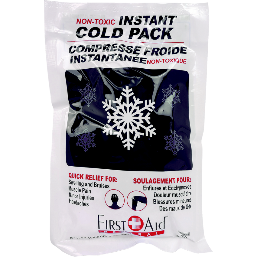 First Aid Central® Instant Cold Pack 6" x 9"