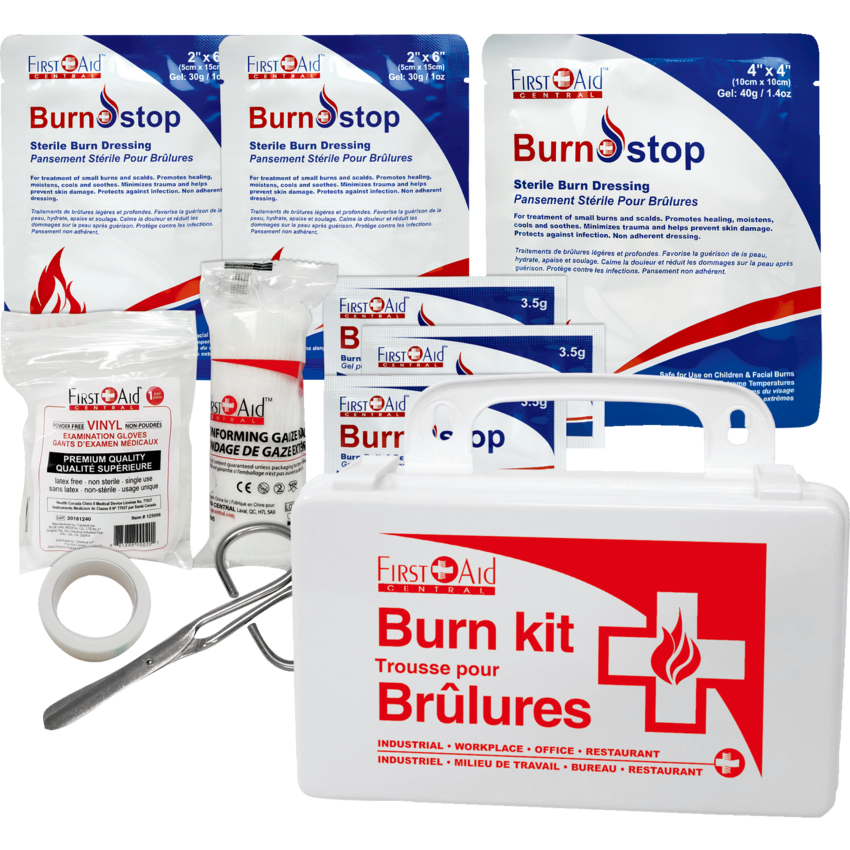 First Aid Central® Basic Burn Kit