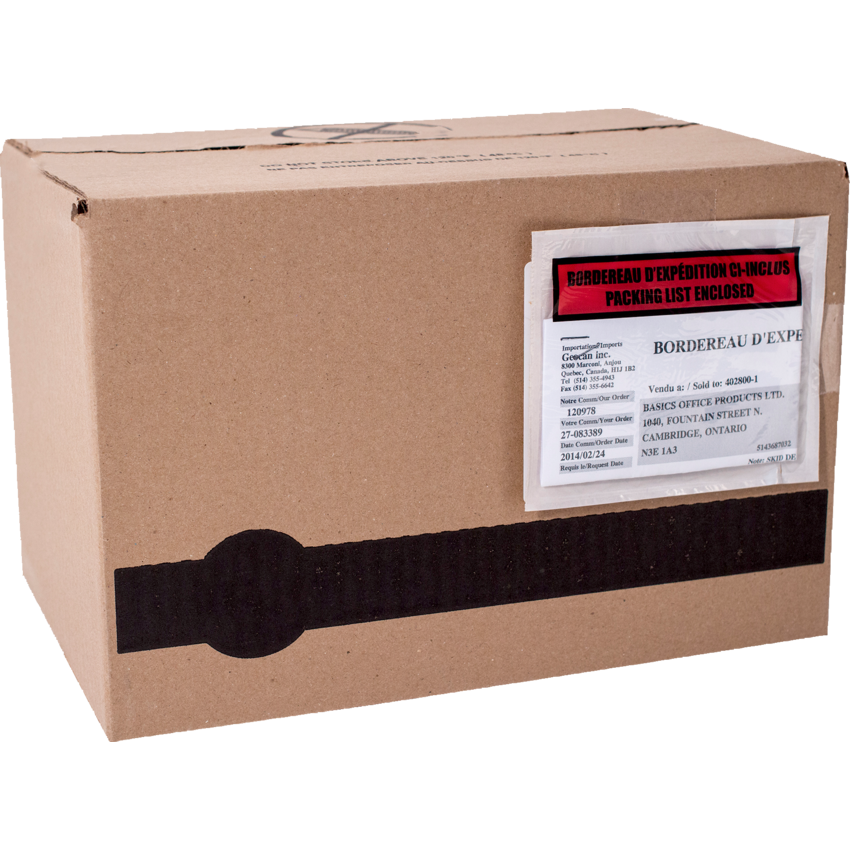 Geocan Packing Slip Envelopes 4-1/2" x 5-1/2" 1000/box