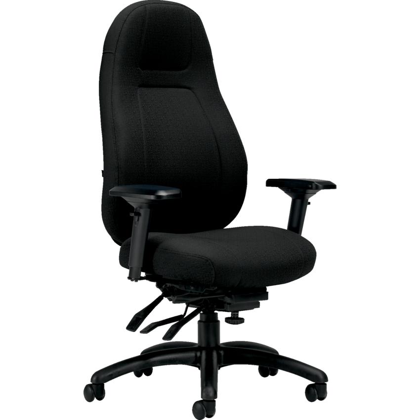 Basics® ObusForme® Elite Multi-Tilter Chair High Back Carbon