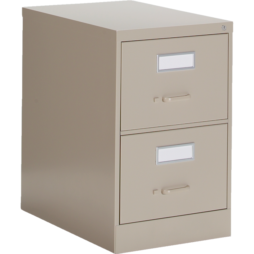 Global® Fileworks® 2600 Series Vertical File 2-Drawer Legal Nevada